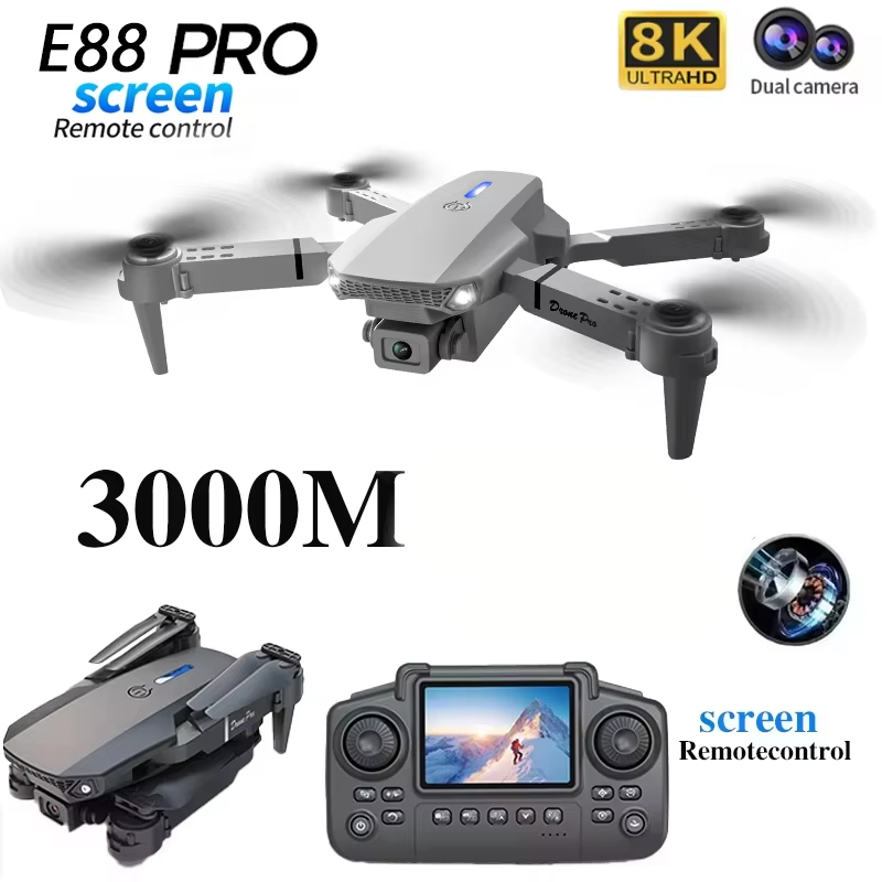 Jjrc Drone X12 - 2026 Yeni E88 Drone 8K HD