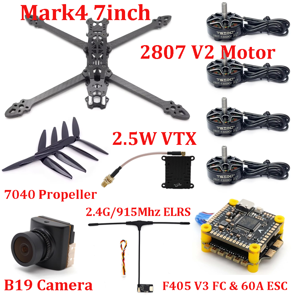 Drone Power Distribution Board - Mark4 7 inç Çerçeve Kiti F405