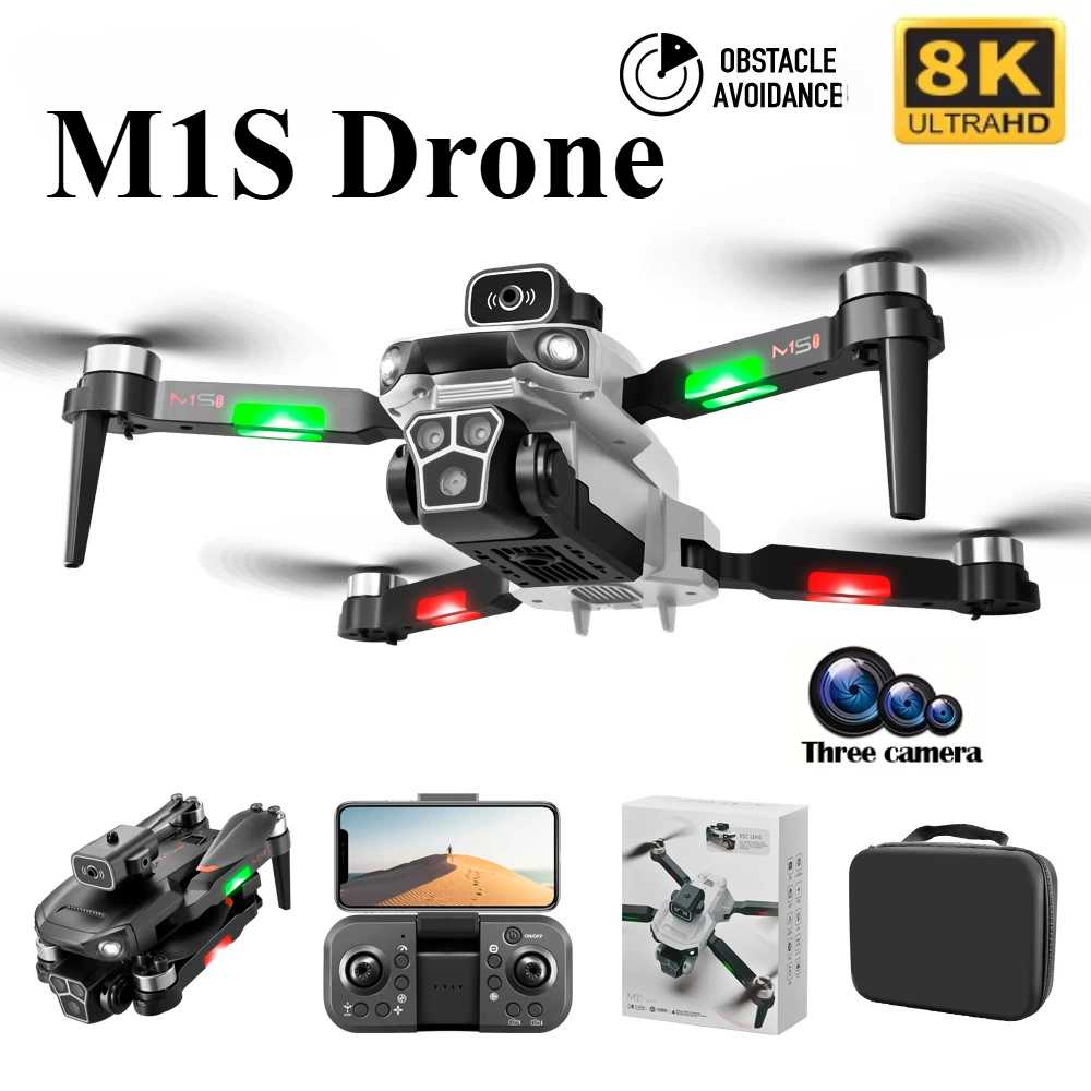 M1S Drone 8K Profesyonel Üçlü  - Jjrc Drone X12 incelemesi ve fiyatı