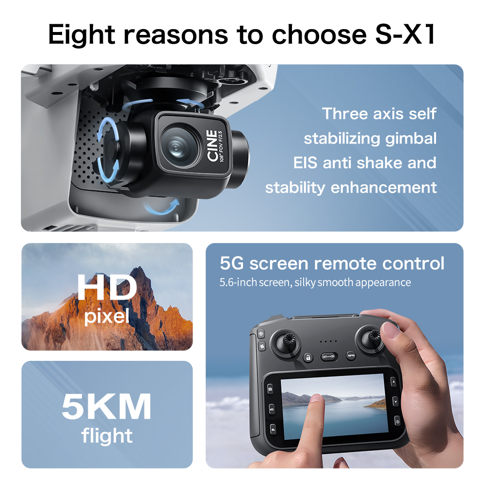 Orijinal S-X1 GPS Katlanabilir - Drone Gps Mount incelemesi ve fiyatı