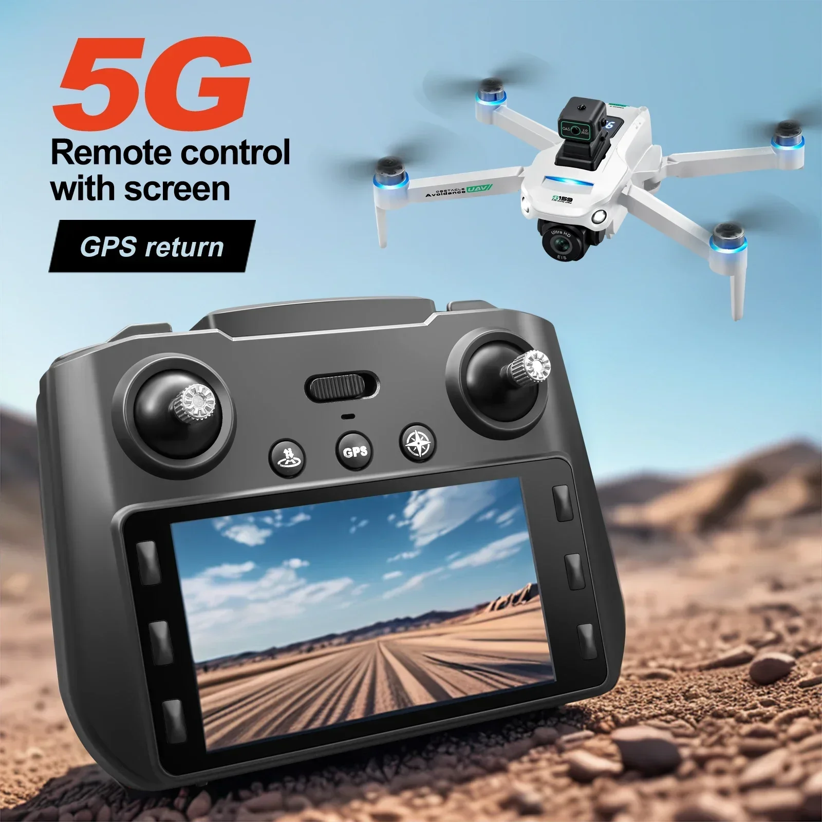 S159 GPS Drone, HD Çift Kamera - Drone Gps Mount incelemesi ve fiyatı